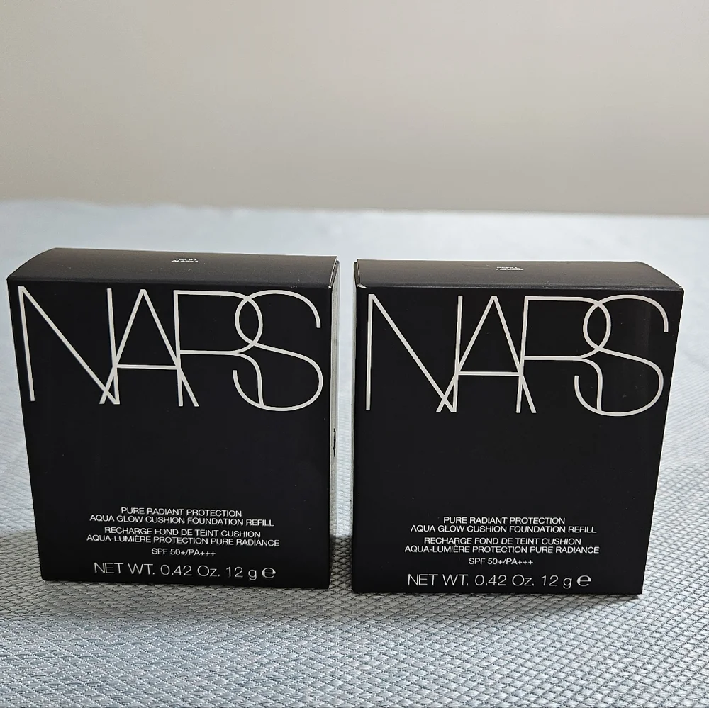 NARS 2 Pure Radiant Protection Foundation Refills NIB Tik Tok‎ Makeup Alaska 12g